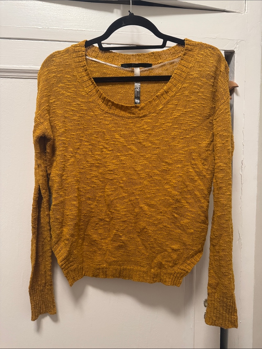 Kensie Marigold Scoop Neck Knit Sweater